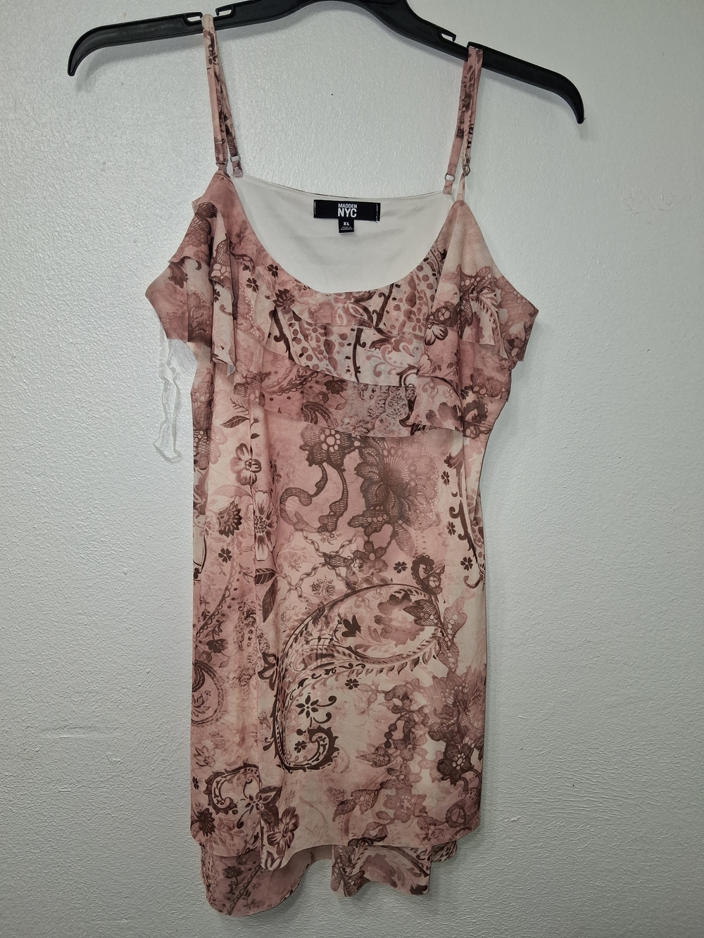 Madden NWT's Pink Mini Dress Size XL 16-18